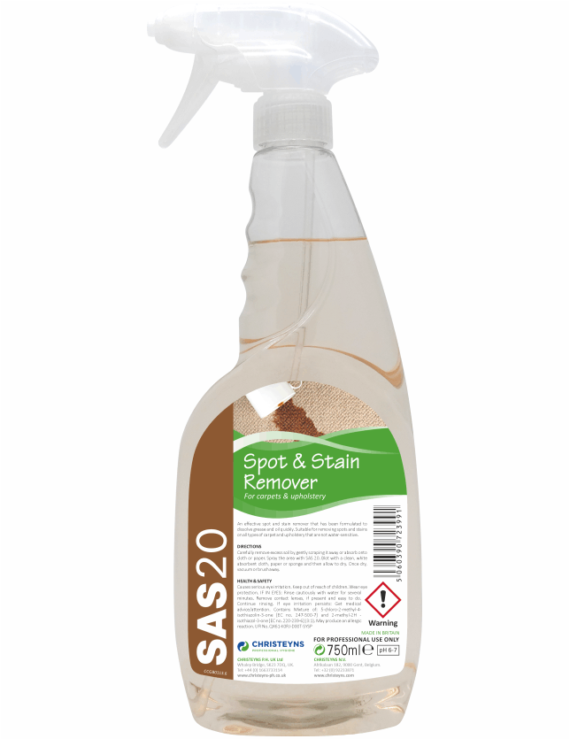 Clover Carpet Spot and Stain Remover 6x750ml
