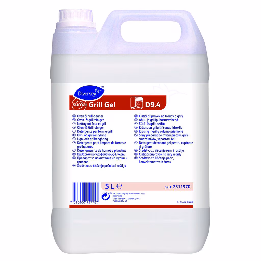 Diversey Suma Grill 9.4 Oven Gel Cleaner 5L
