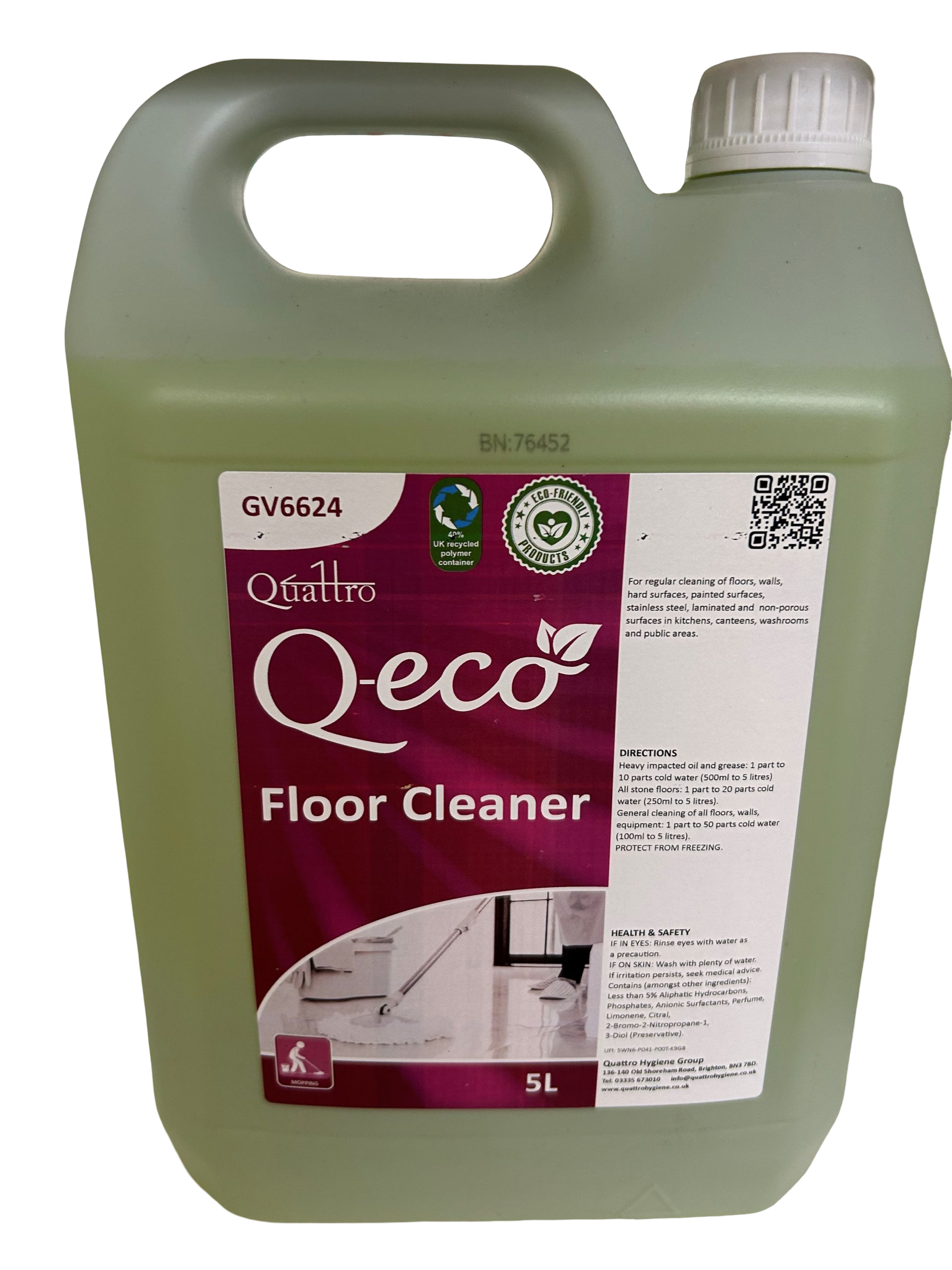 Q-eco floor cleaner