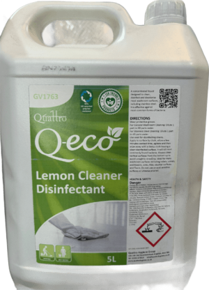 Q-Eco Lemon Cleaner Disinfectant 5L