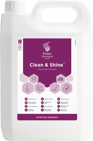 Evans Clean & Shine Neutral Floor Maintainer - 5L