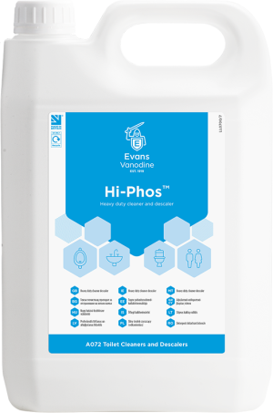 Evans Hi-Phos Heavy Duty Toilet Cleaner & Descaler 5L