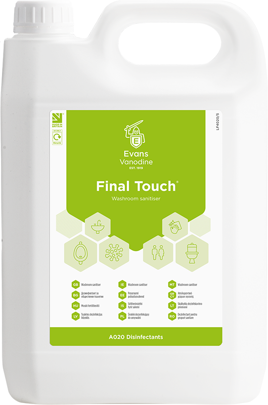 Evans Final Touch Washroom Sanitiser - Image 2