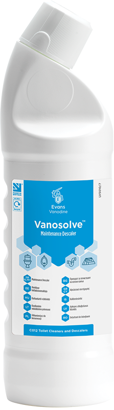 Evans Vanosolve Powerful Porcelain Toilet Descaler 6x1L