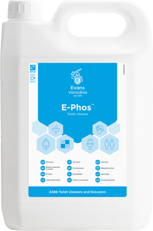 Evans E-Phos Toilet Cleaner 6x1L