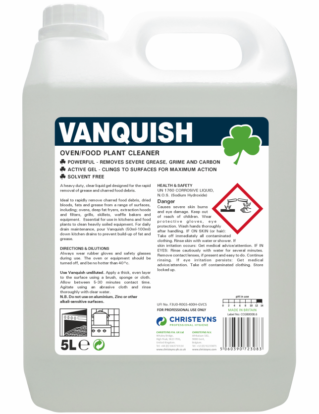 Clover Vanquish Heavy Duty Oven Cleaner - Image 2