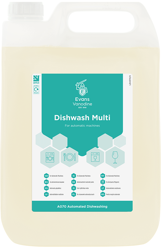 Evans Dishwash Multi 5L
