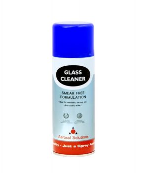 Aerosol Solutions Glass Cleaner 12x 400ml
