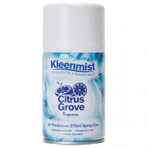 Kleenmist Fragranced Aerosol Air Freshener 12x500ml