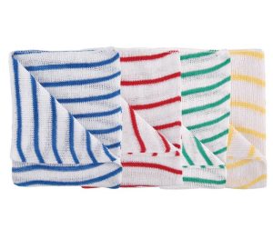 Stripped Hygiene Dishcloth (10 Cloths)