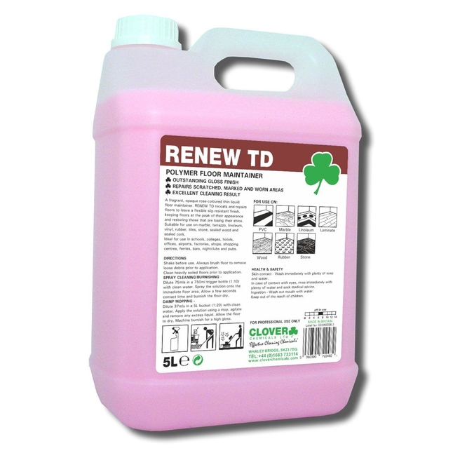 Clover Renew TD Polymer Floor Maintainer 5L