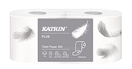Katrin Plus 280 Sheet Toilet Rolls (40 Rolls)