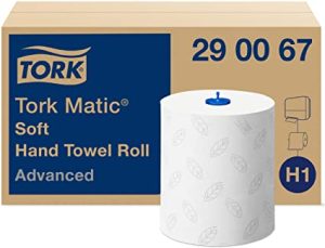 Tork 290067 Matic Soft Hand Towel Roll Advanced 2ply (6 Rolls)