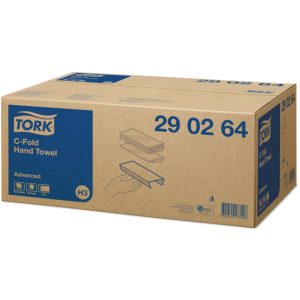 Tork 290264 C-Fold Hand Towels Advanced 2ply (2400 Box)