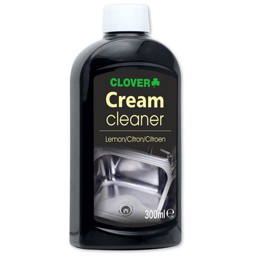 Clover Lemon Fragranced Cream Cleaner 6x300ml