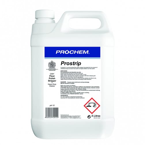 Prochem Prostrip Floor Polish Stripper & Cleaner 5L