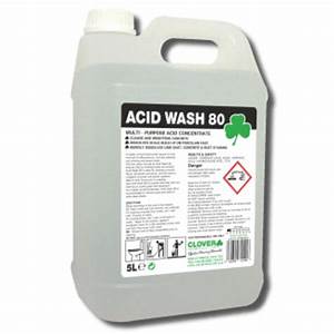 Clover Acid Wash 80 Extra Strong Acidic Cleaner 5L