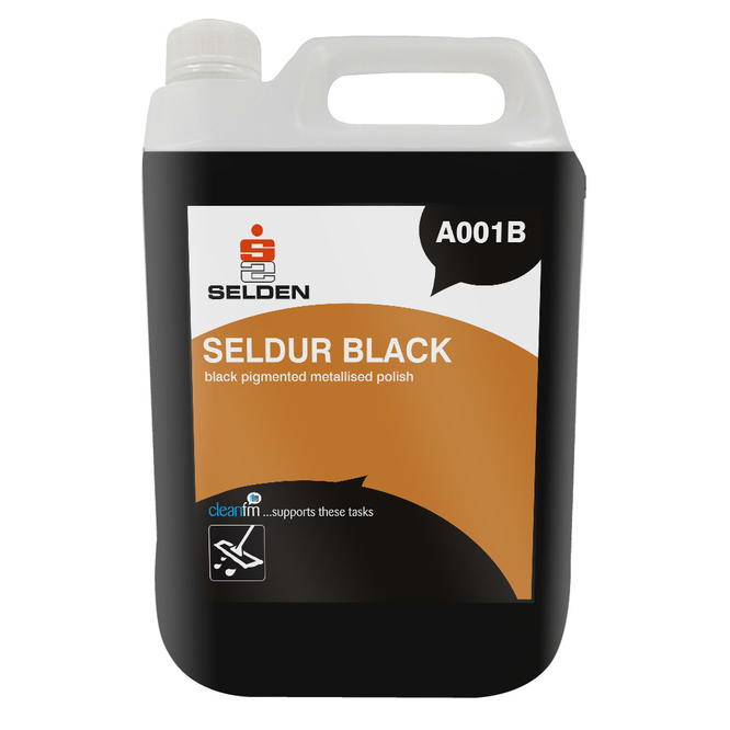 Selden A001B Seldur Black Pigmented Metallised Polish 5L