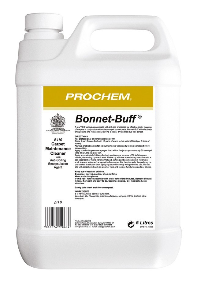 Prochem Bonnet Buff Carpet Spray Cleaner 5L