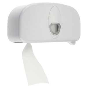 Dolphin Excel Twin Micro Mini Toilet Roll Dispenser