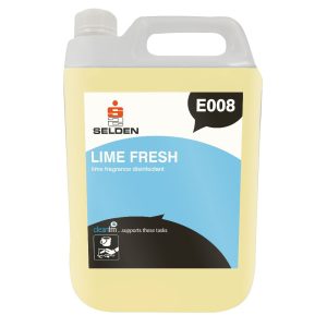 Selden E008 Lime Fresh Fragrance Disinfectant 5L