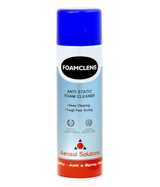 Aerosol Solutions Foamclens Anti Static Foam Cleaner 12x400ml