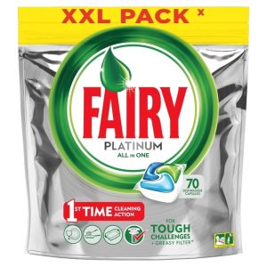 Fairy Platinum Dishwasher Tablets (70 Tablets)