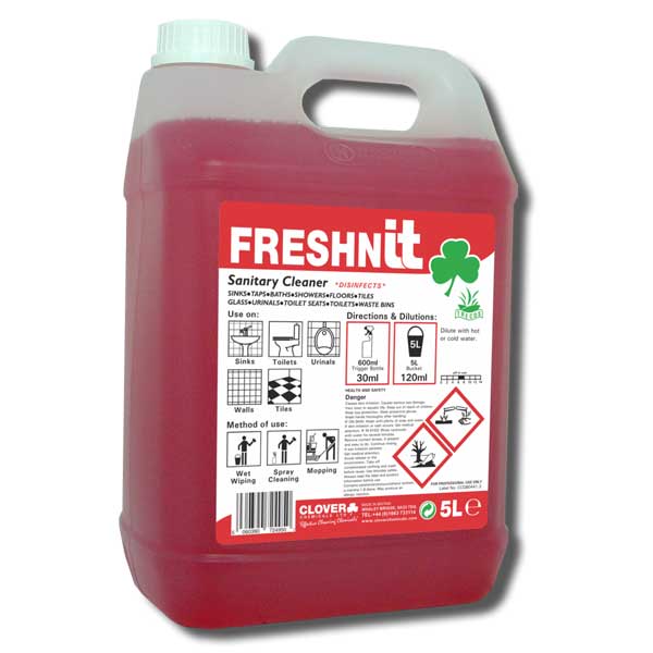 Clover Freshnit Sanitary Biocide Cleaner 5L