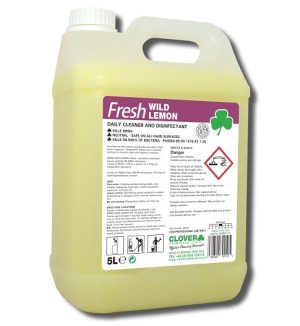 Clover Fresh Wild Lemon Cleaner & Disinfectant 5L