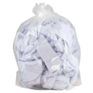 Biodegradable Clear Refuse Sacks 10kg (200 Box)
