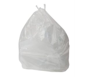 Economy White Swing Bin Liners 5kg (1000 Box)