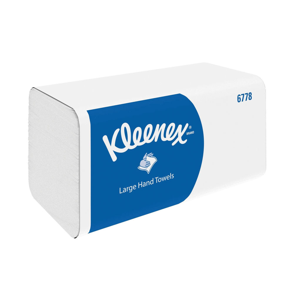 Kimberly Clark 6778 Kleenex Ultra Hand Towels 2ply (1890 Box)