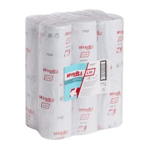 Kimberly Clark Wypall L10 Wiper Roll Blue 1ply (24 Rolls)
