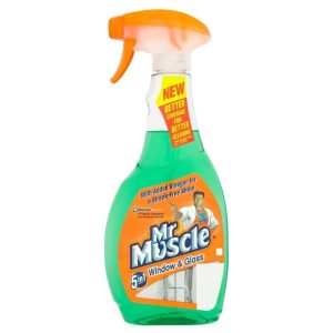 Mr Muscle Glass Cleaner 6x750ml Trigger Spray