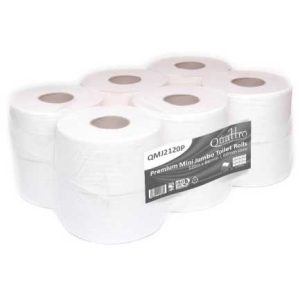 Quattro Pure Tissue Mini Jumbo (12 Rolls)