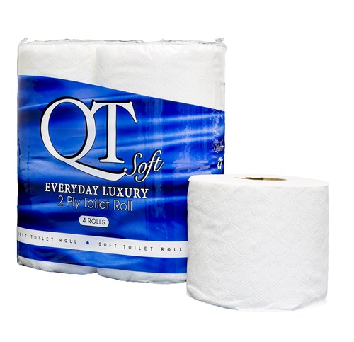 QT Soft Premium Luxury Toilet Roll 2ply (40 Rolls)