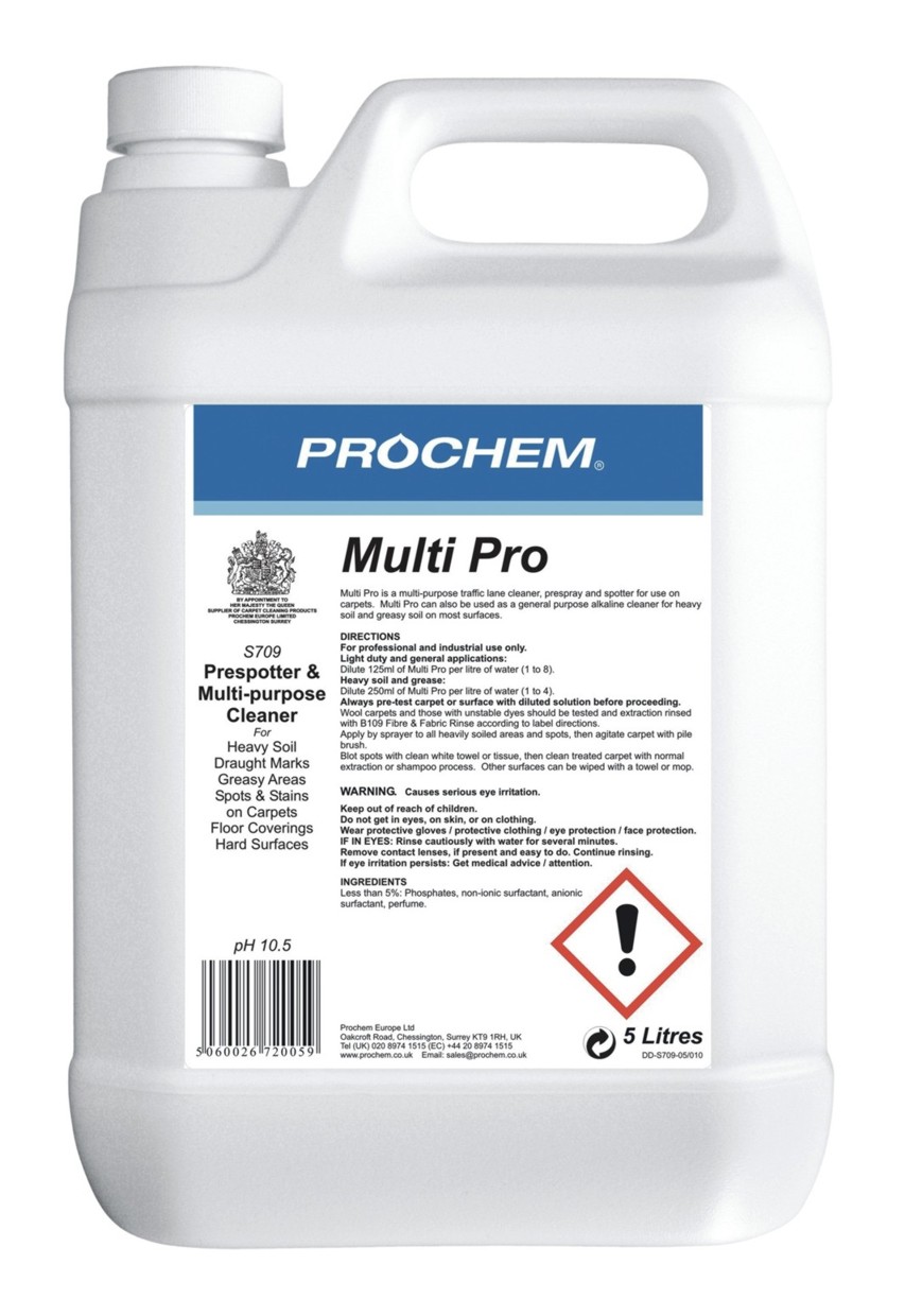 Prochem Multi Pro General Purpose Pre-Spotter 5L