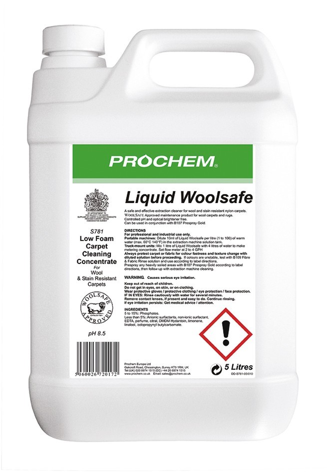 Prochem Liquid Woolsafe Extraction Cleaner 5L