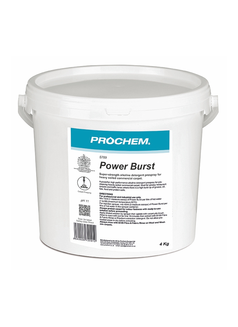 Prochem Power Burst Alkaline Detergent 4kg