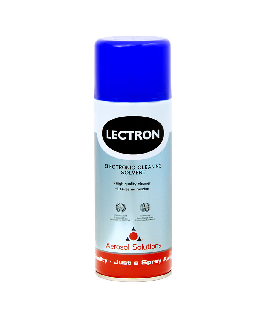 Aerosol Solutions Lectron Electronic Cleaning Solvent 12x400ml