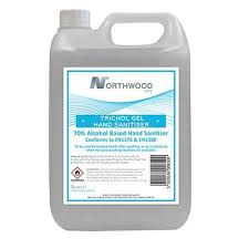 Northshore Alcohol Hand Sanitiser 5L