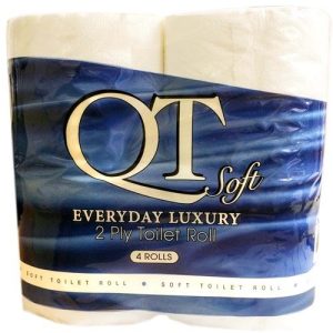 QT Soft Premium Luxury Toilet Roll 2ply (40 Rolls)