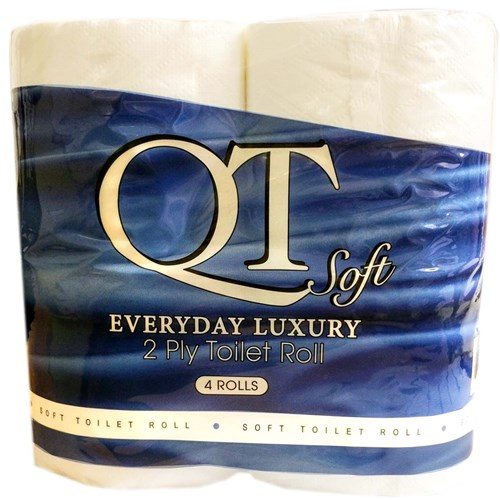 QT Soft Premium Luxury Toilet Roll 2ply (40 Rolls)