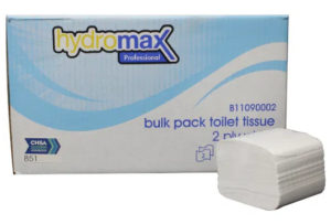 Hydromax Bulk Pack Toilet Tissue x36x250 sheets