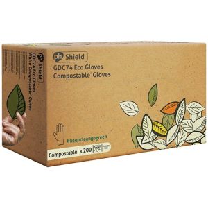 GDC74 x200x10 Compostable Disposable Gloves