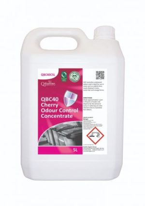 Quattro QBC40 Cherry Odour Control Concentrate 5L
