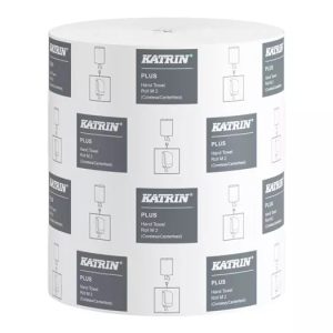 Katrin Plus Centrefeed Roll Medium Coreless 478 Sheets 2-Ply x6 448610