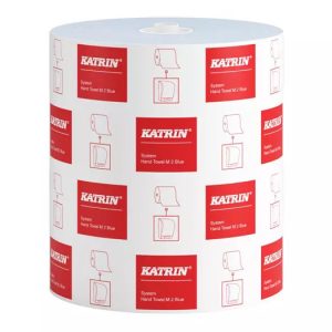 Katrin Dispenser Paper Towel Roll System Medium 2-Ply, Blue x6 460263
