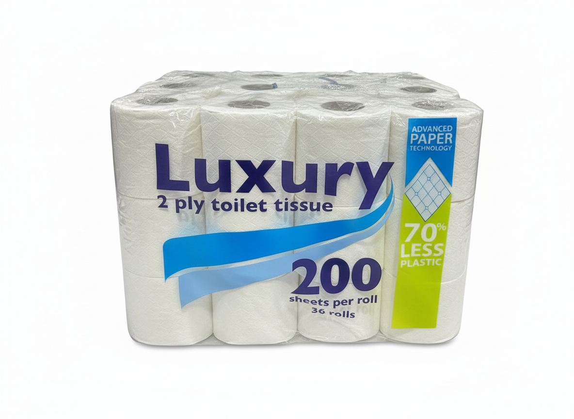 x36 200 Sheet TR200 Toilet Rolls