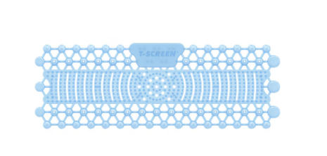 x6 Vectair T-Screen Trough Urinal Mat - Linen Breeze